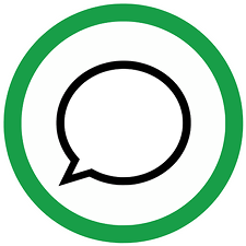 open conversation symbol